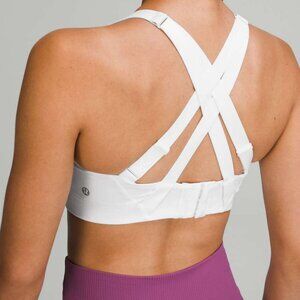 Lululemon Energy Bra *High Support, B–DDD Cups White size 40D